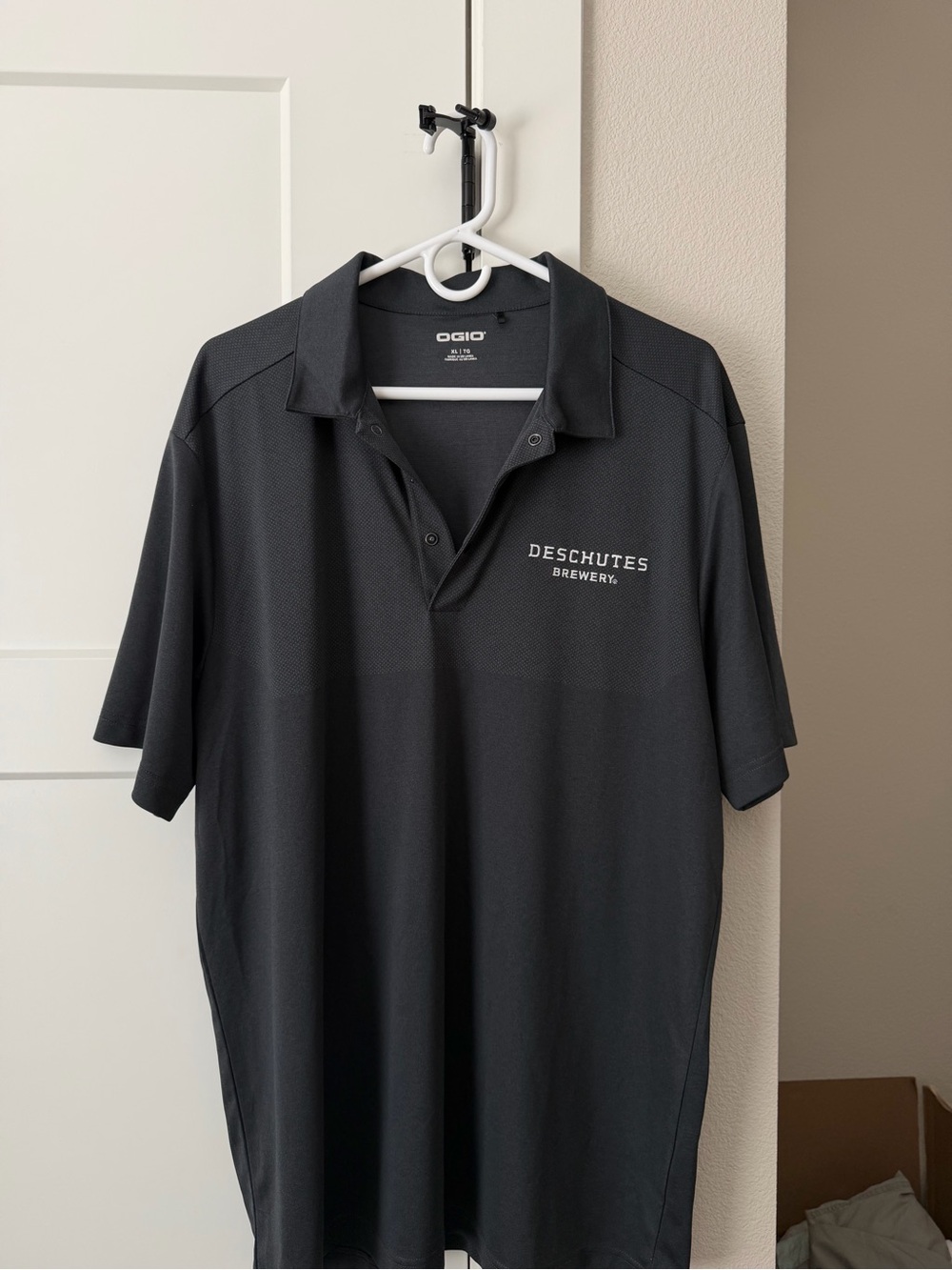OGIO men’s Black shirt Deschutes Brewery Men's Polo XL